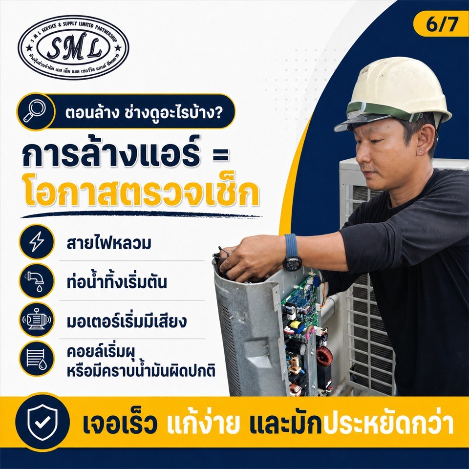 ทำไมช่างมาทีไร ก็แนะนำให้ล้างแอร์อยู่เรื่อย ช่างอยากขายงานหรือเปล่า? ภาพที่ 6